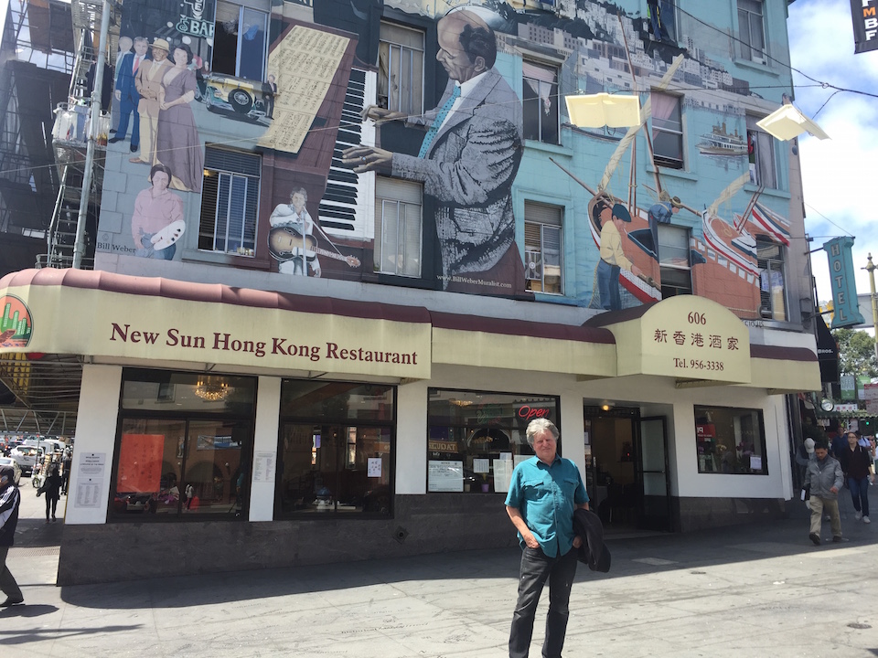 North Beach Community Works To Re Bill Weber S Jazz Mural Hoodline Bill Weber S Jazz Mural