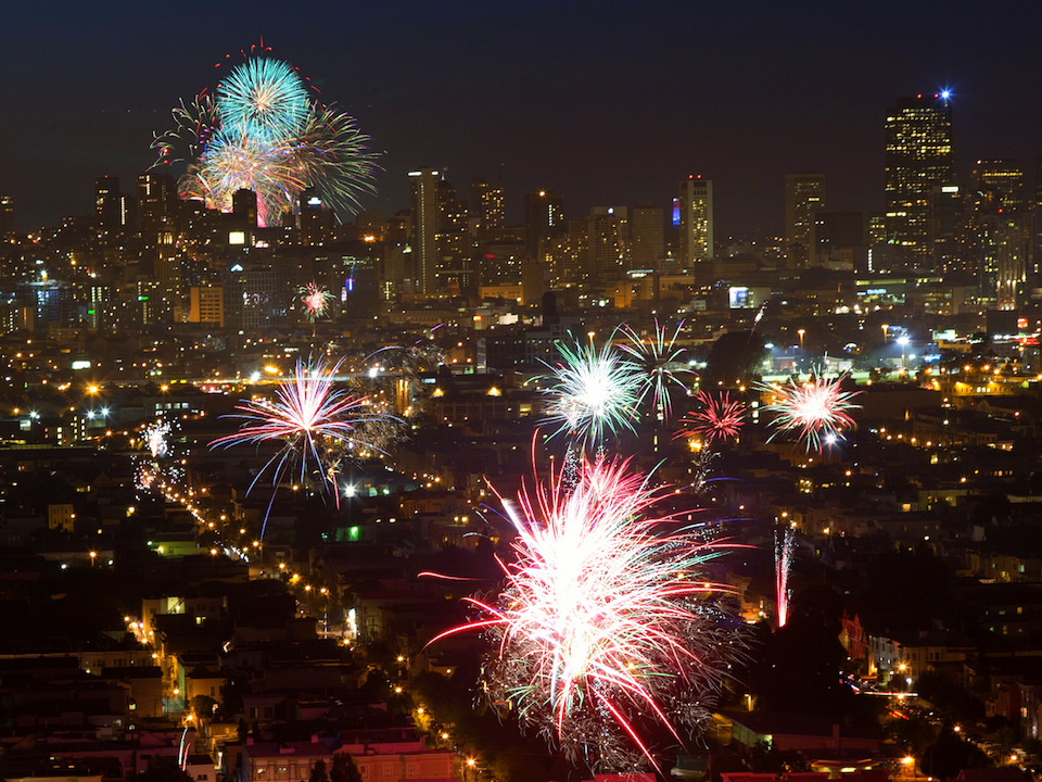 Where To Watch July 4th Fireworks In San Francisco Oakland