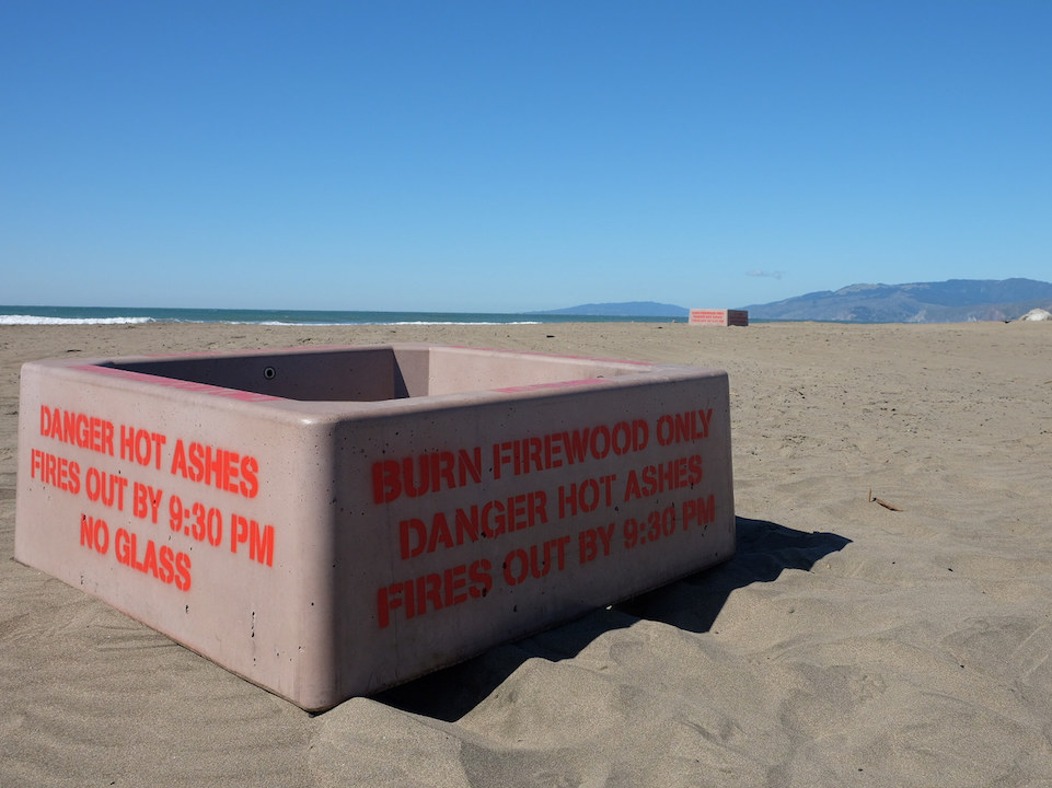 Ocean Beach S Fire Pits Dark Until March Hoodline