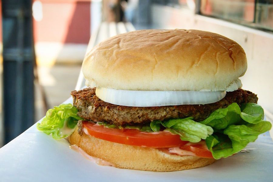 Food Truck Evolution Burger Brings Impossible Burgers