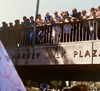 A history of Castro Station and Harvey Milk Plaza, turning 40 this year