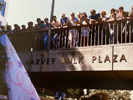 A history of Castro Station and Harvey Milk Plaza, turning 40 this year
