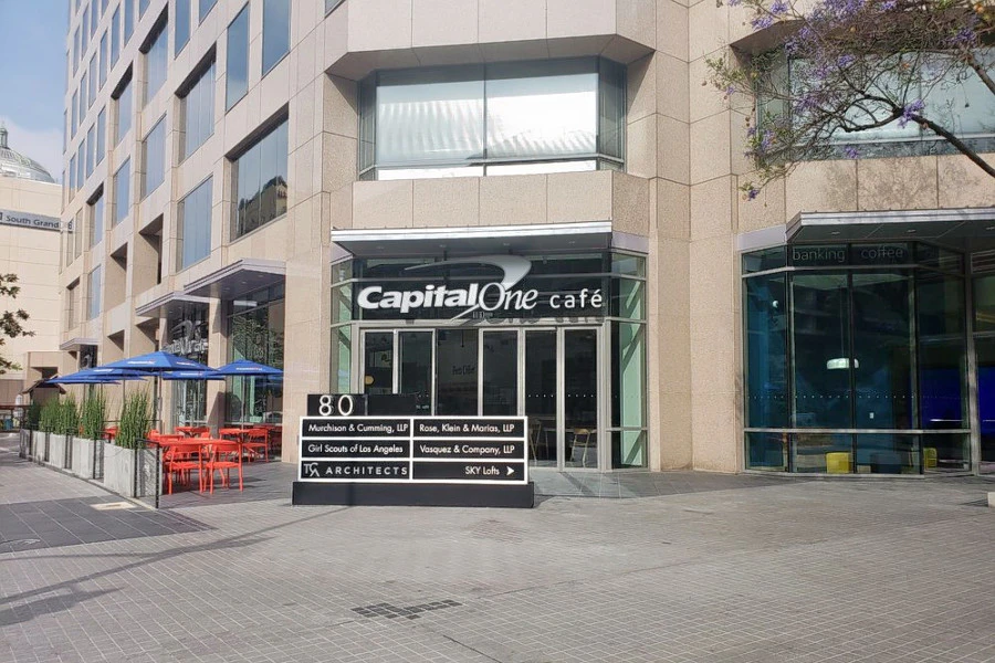 Coffee Meets Banking At Dtla S New Capital One Cafe Hoodline