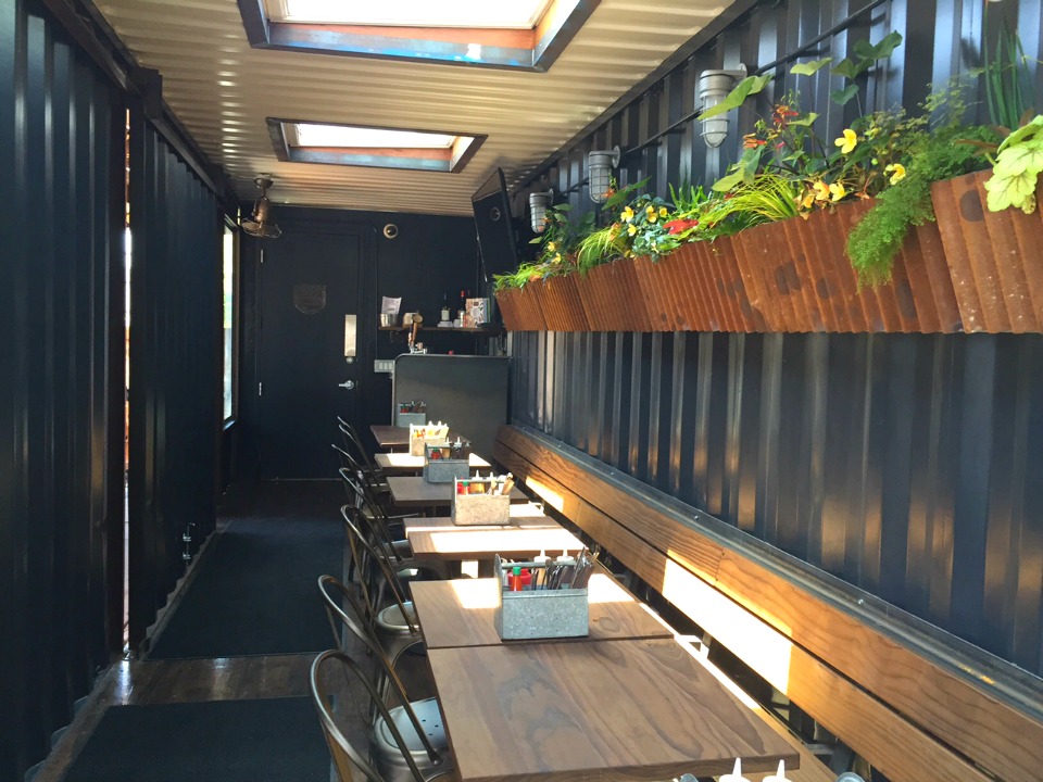 4505 Burgers & BBQ Debuts Shipping Container Patio Hoodline